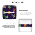 thumbnail image 5 of Gaeub Mexican Frogs Print Leather Tissue Box Cover Square,Tissue Holder,Leather Paper Case,PU Leather Tissue Box Holder Decorative for Bathroom, Home Office Decor, 5 of 7
