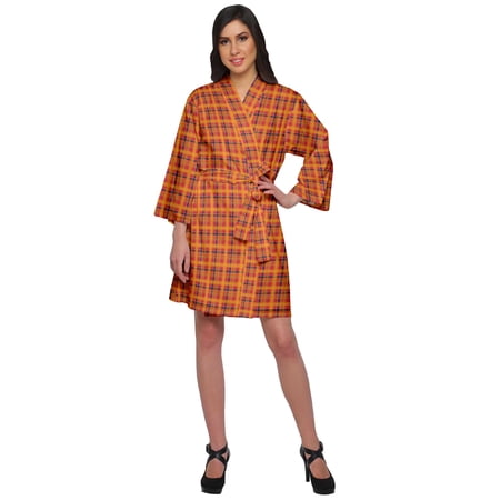 Moomaya Printed Crossover Robes Bridesmaid Getting Ready Bathrobes For Women