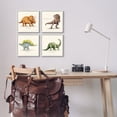 thumbnail image 2 of Stupell Educational Dinosaurs Scientific Species Animals & Insects Painting White Framed Art Print Wall Art, Set of 4, 2 of 8