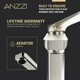thumbnail image 6 of ANZZI Single Handle Single Hole Bathroom Faucet With Pop-up Drain in Brushed Nickel, 6 of 8
