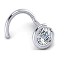 thumbnail image 6 of SuperJeweler 0.02ct 1.5mm Diamond Nose Ring in 14K White Gold for Women and Men, 6 of 6