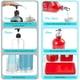 thumbnail image 4 of Dispensador de enjuague bucal Bivclaz Glass 500 ml con portavasos rojo, 4 of 7
