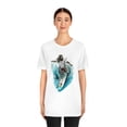 thumbnail image 3 of Jesus Surfing Waves Unisex Jersey Short Sleeve Tee, 3 of 10
