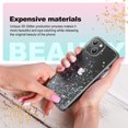 thumbnail image 5 of ULAK Case for iPhone 15 Plus Glitter, Clear Slim Shockproof Sturdy Phone Case for Apple iPhone 15+ Plus 2023 for Women Girls, Silver Sparkle, 5 of 9