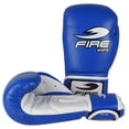 thumbnail image 4 of FIRE SPORTS Guantes De Piel Oficial para Competencias Olímpicas  azul 12oz, 4 of 5