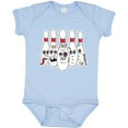 thumbnail image 3 of Inktastic Beat Up Bowling Pins Boys or Girls Baby Bodysuit, 3 of 5