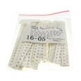 thumbnail image 1 of serony 660PCS/Bag Resistor Kit Assorted Plastic Heat-resistant Circuit Resistance Film Pack 33 Types Ohm Electrical Replacement 0603 Chip, 1 of 8