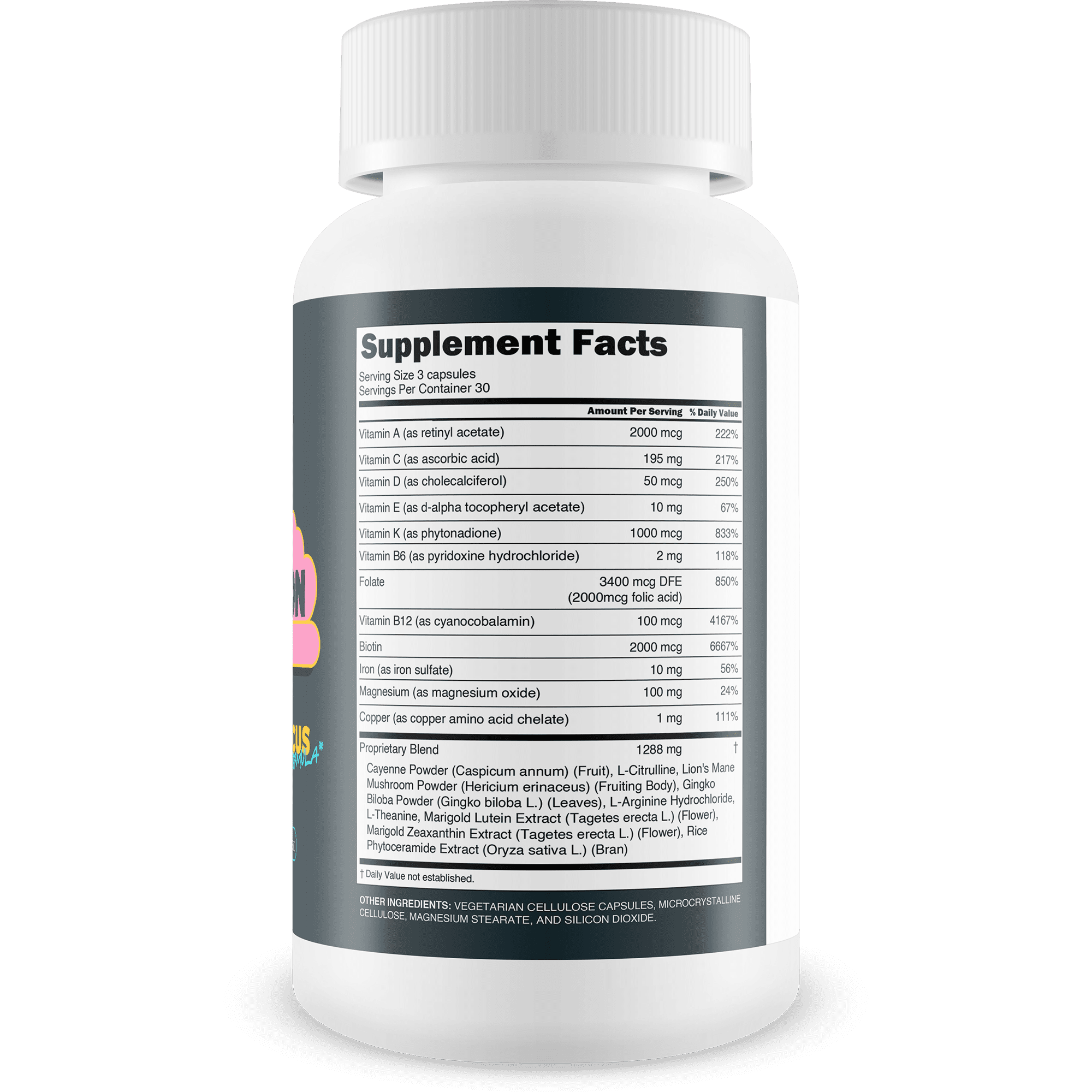 Pro Ascension Brain - Memory & Focus Formula - Cognitive Support Brain Supplement - Advanced Nootropic Brain Booster Pills for Enhanced Mental Performance, Memory, Concentration, & Focus