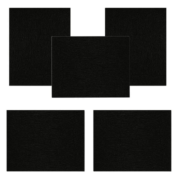 Genligt Activated Carbon Filters Compatible with Pureness F6 Zeloite Air Filter Cat Litter Box, Replacement Official Size, 5 Pack