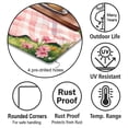 thumbnail image 4 of Happy Mother's Day Pug with Sweets and Flowers at a Picnic Vertical Metal Aluminum Sign Dog Lover Gifts Wall Art Home Decor - 13005, 4 of 5