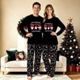 thumbnail image 2 of iHapHap Gnomies Matching Couple Pajamas, Cotton Blend Holiday Sleepwear, Womens XL, 2 of 6