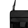thumbnail image 5 of Bolsa organizadora para reposabrazos de silla, organizador para silla de playa al aire libre, bolsa de almacenamiento para colgar en el asiento, bolso , negro shamjiam Bolsa para reposabrazos, 5 of 5