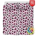 thumbnail image 1 of Juego de cama de leopardo rosa, 1 of 9