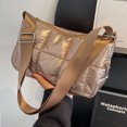 thumbnail image 1 of Bolsos de mano para mujer, bolso de mano de lujo con diseño de gran capacidad acolchado informal, bolso de mano, 1 of 8