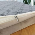 thumbnail image 3 of YOLOKE Stretch Velvet Couch Cushion Covers Non-Slip Sofa Slipcovers for Oversized Chair Cushions, Furniture Protector for Sofa Seat(Khaki), 3 of 5