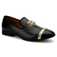 thumbnail image 5 of Loafers Men Luxury Wedding Dress Shoes Black Fashion Party Shoes for Men, Black-01, 9.5 US, 5 of 5