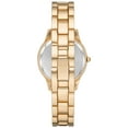 thumbnail image 2 of Time and Tru Women's Gold Tone Watch and Charm Bracelet Set (FMDXTT038), 2 of 4