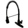 thumbnail image 3 of Kingston Brass GSW8891ACL Gourmetier GSW8891ACL American Classic 8\" Centerset Single Handle Kitchen Faucets with  Pull-Out Sprayer, Chrome, 3 of 3