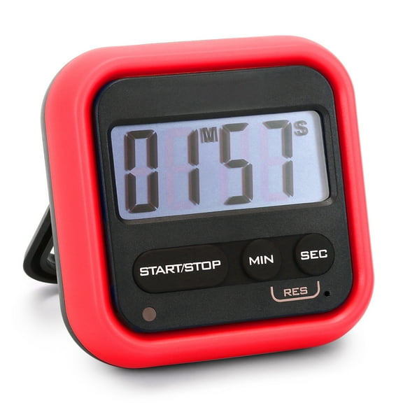 Stopwatch,Alarm Lcd Count Or Countdown Stopwatch With Loud Kitchen Stopwatch Loud Alarm Lcd Count Or Lcd Count Kids With Loud Alarm Laoshe Red