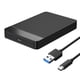 thumbnail image 1 of Type C Tipo portátil disco duro externo del Usb 3,0 del recinto de HDD de 2,5 pulgadas para el caso Sata, 1 of 5