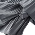 thumbnail image 4 of Jdlsppl Women's Pleated Tutu Skirt Ruffle Bubble Skirt Cute Summer Casual Elastic Waist Fashion Chiffon Skirt Grey Small-X-Large, 4 of 4