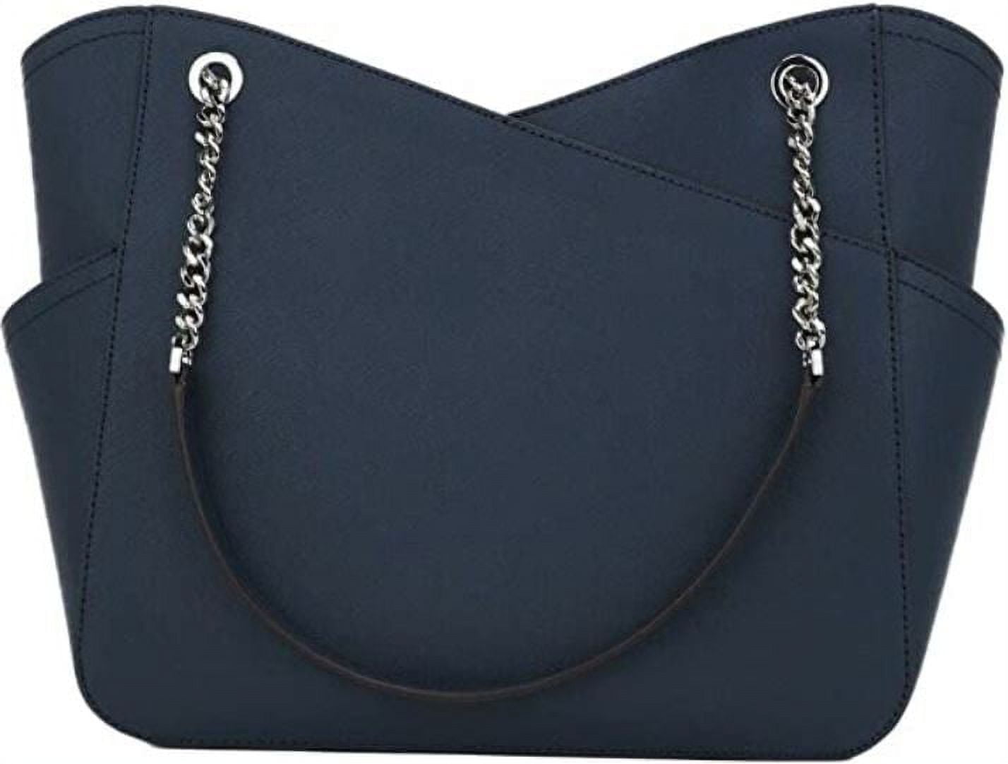 Genuine MICHAEL KORS Navy blue Saffiano Leather Tote Bag Handbag- Great