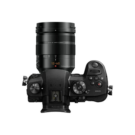 Panasonic - LUMIX GH5 Mirrorless 4K Photo Digital Camera Body with LEICA DG 12-60mm F2.8-4.0 Lens - DC-GH5LK - Black