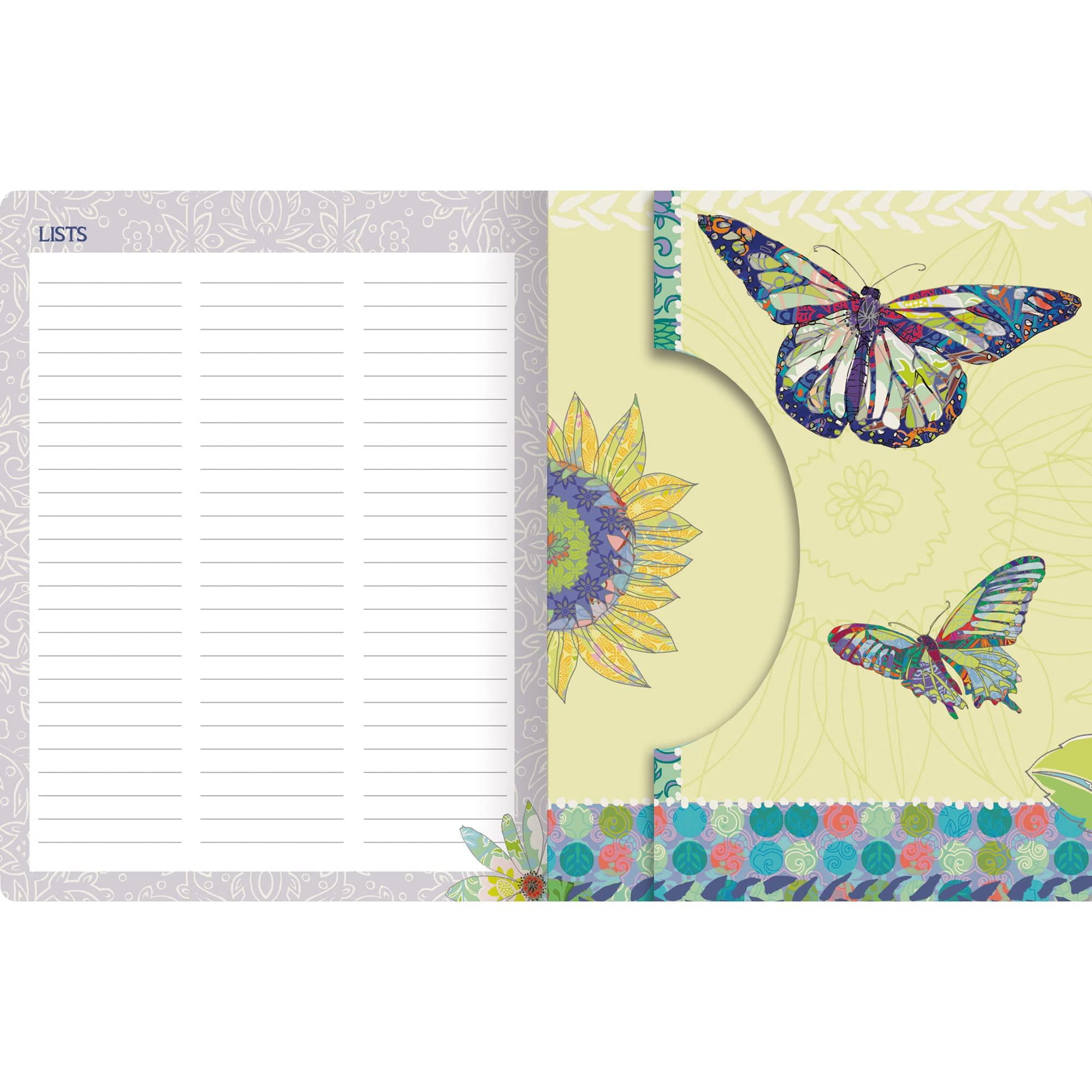 WSBL Ladybird 2024 Monthly Planner - 17-Month Calendar With Bird & Flower Art By Tim Coffey