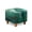 Cloud Print Teal, variant on SCRAWLGOD Cloud Print Teal Ottoman Cover Square, Washable Small Ottoman Cover - Stretch Ottomans Slipcover, with Elastic Band, Soft for Storage Stools