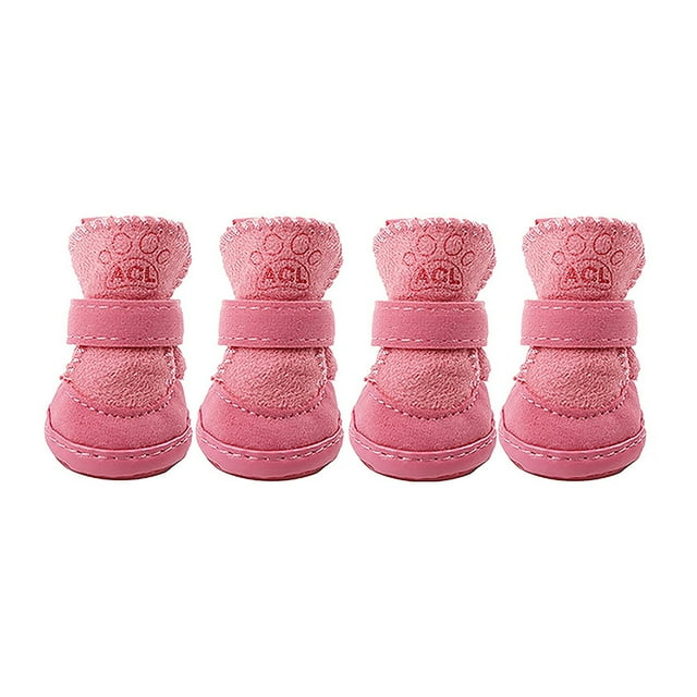 xiaxaixu Dog Shoes for Small Medium Size Dogs Paw Protector Dog Winter Booties