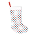 thumbnail image 2 of Fuzoiu Red Blue Polka Dots Print Christmas Stockings, Party Supplies & Kids Gifts,Big Xmas Stockings Decoration for Family Decorations Hanging Ornament for Xmas Holiday Party, 2 of 7
