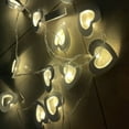 thumbnail image 4 of YIMWNYI LED Wooden Heart String Lights, Battery Powered Valentine’s Day Love Heart Lights, Romantic Decorative LED Lights for Weddings, Anniversaries, Party & Home Decor, 1.5m 10 Bulbs, 4 of 4