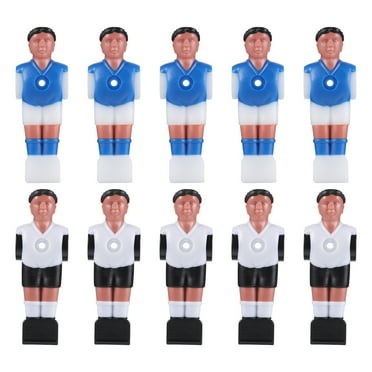 Eease 10cs Foosball Men Replacement Figurine Soccer Table Parts