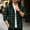 Army Green, variant on Hooded Flannel Shirts for Men Long Sleeve Plaid Shacket Casual Button Down Jackets Coats with Pockets Regular Fit Outerwear for Fall Winter Everyday Wear
