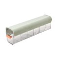 thumbnail image 1 of Wall Underwear Organizer Detachable Dustproof Moistureproof Wall Mount Drawer Organizer for Bedroom Home Light Green, 1 of 4
