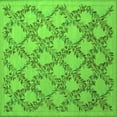 thumbnail image 1 of Ahgly Company Indoor Square Persian Green Traditional Area Rugs, 6' Square, 1 of 1