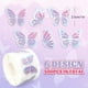 thumbnail image 5 of Adhesivos Redondos de Mariposas Láser para Decoración Navideña, 500 Unidades, 5,1 X 5,1 X 2,7 Cm | Multicolor | Ideales para Scrapbooking, Empaquetado de Regalos y Manualidades., 5 of 7