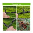 thumbnail image 5 of Solución de riego innovadora, riego por goteo: su compañero ideal para jardines y césped, 150 accesorios universales en T con púas incluidos, fácil de instalar y resistente al agua, conector de tres, 5 of 5
