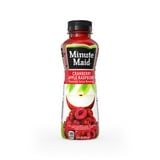Minute Maid Cranberry Apple Raspberry Fruit Juice, 12 fl oz Bottle ...