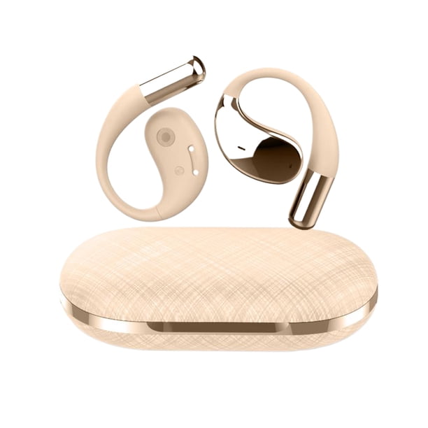 Monstrate Auriculares de botón en tiempo real del traductor de la lengua del Ai del ABS para los auriculares de botón de los auriculares de Cables de audio/vídeo Caqui