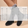 thumbnail image 3 of OKBOP Women's Winter Boots Mid-Calf Zip-Up Faux Fur Trim Insulated Chunky Sole Warm Cozy 36, 3 of 5