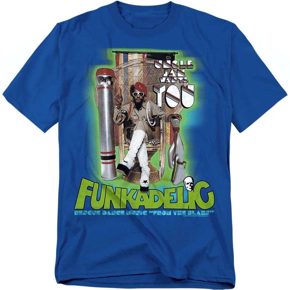 George Clinton T-Shirt Live Hair Unisex Graphic Tee for Men