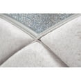 thumbnail image 5 of Michael Amini Melrose Plaza Eastern King Velvet Panel Bed in Dove Gray, 5 of 8