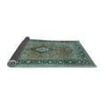 thumbnail image 2 of Ahgly Company Indoor Square Persian Light Blue Traditional Area Rugs, 3' Square, 2 of 4
