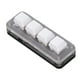thumbnail image 5 of Teclado Mecánico De 4 Teclas, Mano De Obra Fina Del Teclado Del Juego Del Interruptor Rojo A Prueba De Polvo De 5V 1A Para La Oficina, 5 of 7