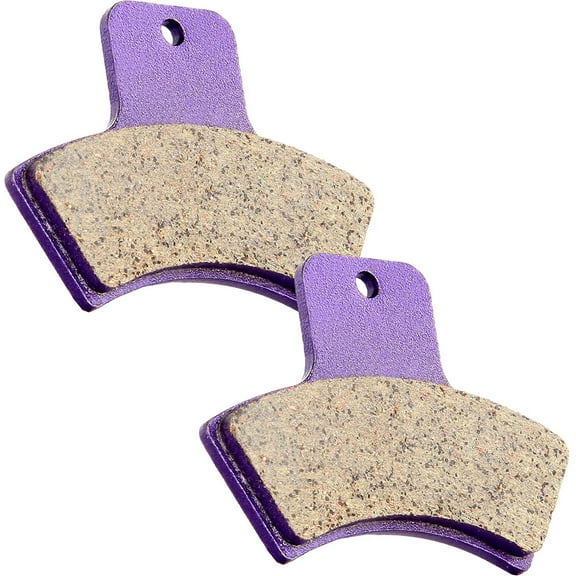 ECCPP FA270 Brake Pads Rear Carbon Fiber Replacement Brake Pads Kits Fit for 1998 1999 2000 2001 2002 2003 2004 Polaris