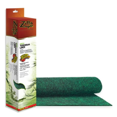 Zilla Substrate Terrarium Liner For Reptiles, Size 125/150