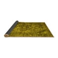 thumbnail image 2 of Ahgly Company Indoor Rectangle Abstract Yellow Contemporary Area Rugs, 3' x 5', 2 of 4