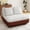 Terracotta+beige, variant on Small Couches for Small Spaces,42” Mini Loveseat Sofa 2-Seater Armless Sofa Chair with Side Pocket for Living Room,Bedroom,Dorm,Office