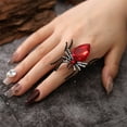 Europe And The United States Dark Halloween Personality Ring Female